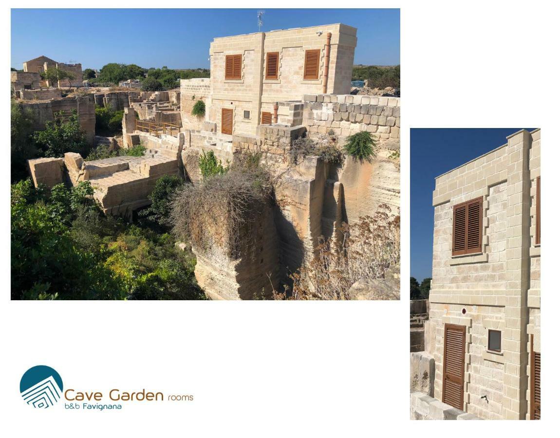 Cave Garden Rooms Favignana Luaran gambar